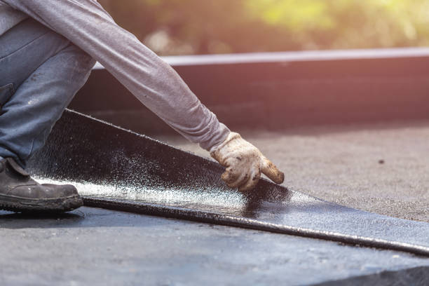 Professional Emergency Waterproofing technician working in Bowling Green, MD